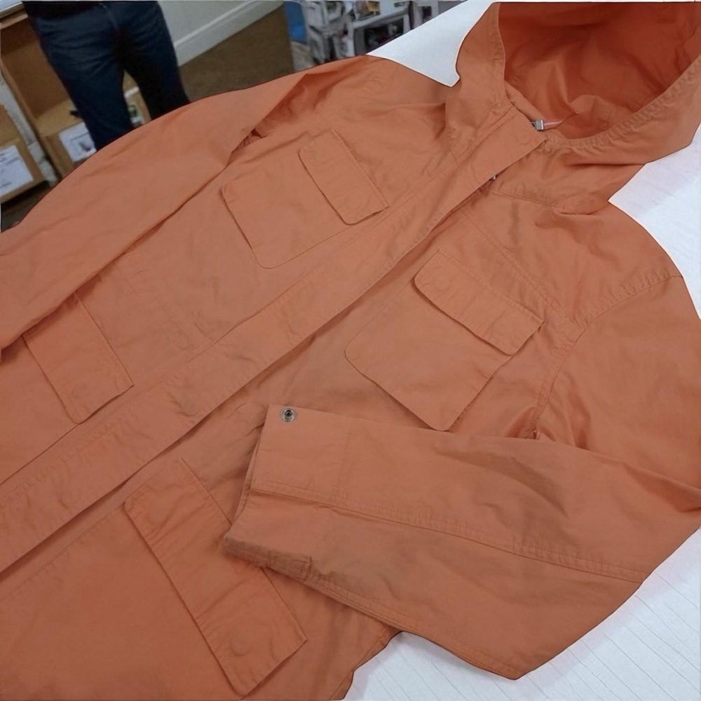 Lauren Ralph Lauren Women's Utility Jacket in Vibrant Orange☑️ - Picture 6 of 15